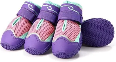 Zdjęcie produktu dla Odblaskowe buty dla psów, antypoślizgowe, oddychające, szerokość 7 cm
