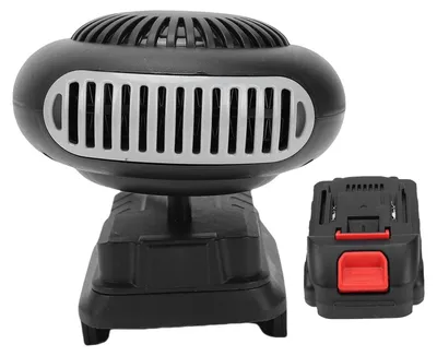 Image de Chauffage de voiture 170W Désembueur de vitre de voiture portable sans fil avec port USB pour les tricycles électriques, les voitures, le bureau et l'intérieur