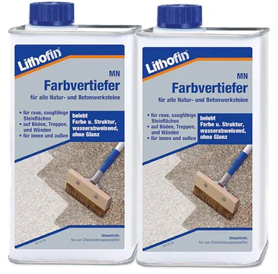 Produktbild von Lithofin MN Farbvertiefer 2 x 1 Liter