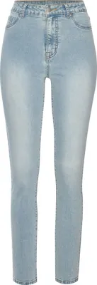 Produktbild von LASCANA Jeansjeggings light blue washed Größe 46