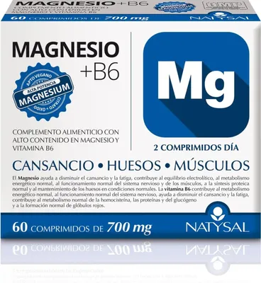 Produktbild von Magnesio B6 Nahrungsergänzungsmittel 60 Tabletten