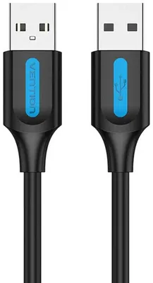 Obrázok produktu pre Vention COJBH, 2 m, USB A, USB A, USB 2.0, 0,48 Gbit/s, Čierna