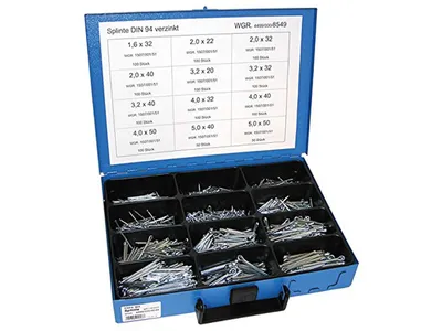 Produktbild von Dresselhaus Sortiment Splinte 4499/000/06 8549 Stahl