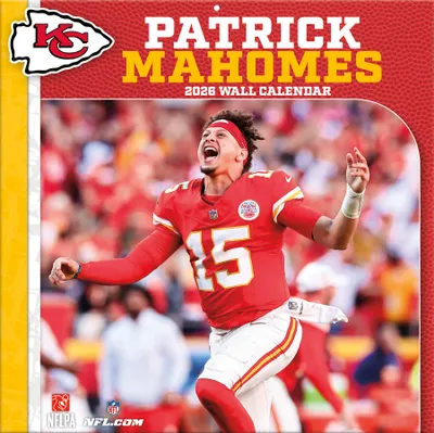 Produktbild von Turner Kansas City Chiefs, Patrick Mahomes NFL 30,5 x 30,5 cm Spieler Wandkalender 2026