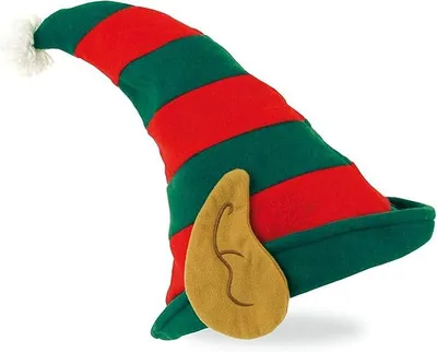 Produktbild von Hut "Weihnachtswichtel" Koboldmütze Wichtel Gnom Zwerg