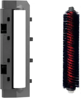 Image de Lot de 2 pièces - Kit d'accessoires - Pour Roborock S7MaxV Ultra (1 brosse, 1 housse noire)
