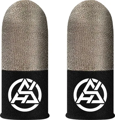 Produktbild von 2Pcs Fingerspitzen Abdeckungen Hohe Elastische Atmungsaktive Ultra-dünne Finger Handschuhe Daumen Hülse Game Pad Zubehör