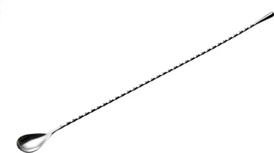 Barlefel 40 cm, Edelstahl, mit gedrehtem Stiel