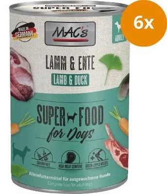 Produktbild von MAC's 915, Ente, Lamm, 400 g