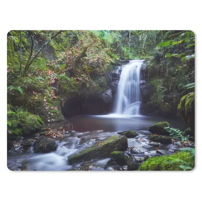 Produktbild von MuchoWow® Mauspad Mousepad Wasserfall - Natur - Wasser 40x30 cm - Mousepads - Maus Mat - Pad - Mausunterlage - Anti Rutsch