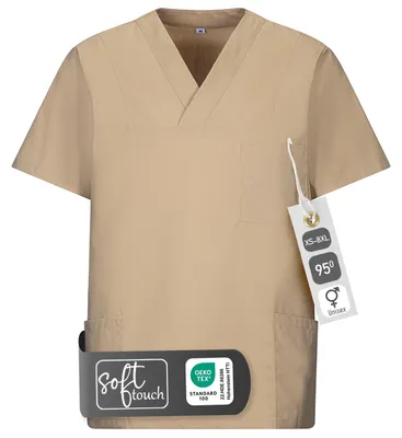 Produktbild von Schlupfkasack, uni, sand, M : M : sand : 50% Baumwolle 50% Polyester