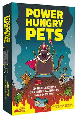 Obrázek produktu pro Karetní hra Power Hungry Pets - CZ