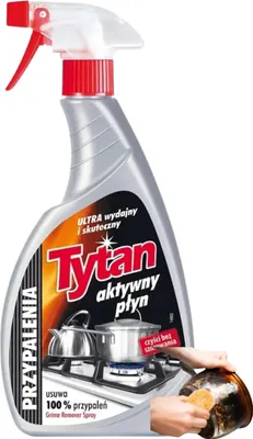 Zdjęcie produktu dla Tytan Płyn do Czyszczenia Przypaleń Mocny Spray Aktywny Grill mocny