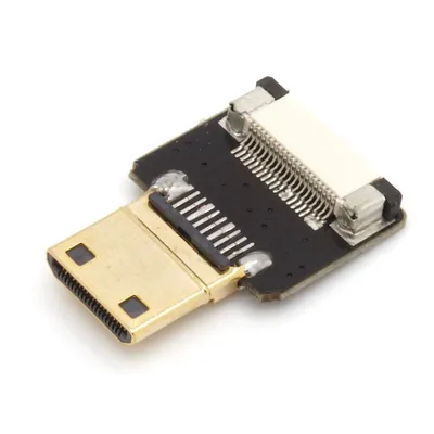 Produktbild von Adapter für DIY HDMI Kabel - Anschluss: Mini Typ C Stecker - Ausführung: gerade