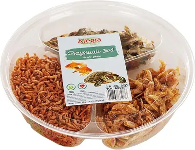 Immagine prodotto di Alegia - Prelibatezza 3in1 per pesci e rettili 50g Alegia