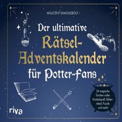 Produktbild von Der ultimative Rätsel-Adventskalender für Potter-Fans