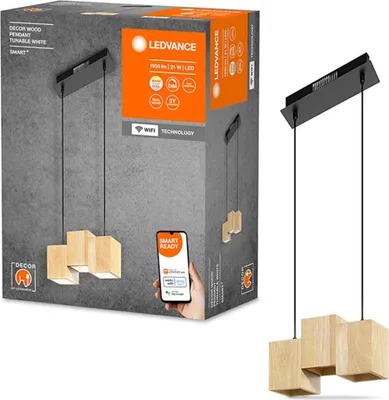 Produktbild von LEDVANCE 4058075757462, 6500 K, 1200 lm, IP20, Schwarz
