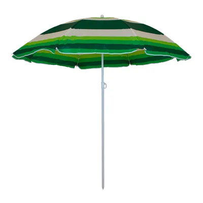 Produktbild von Sonnenschirm JKB03 - grün gestreift, 180cm, Masster Grill