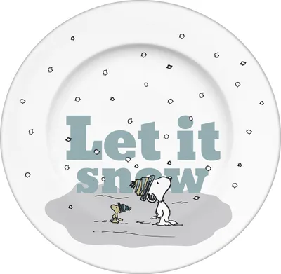 Produktbild von Teller Peanuts Winter 20,5 cm