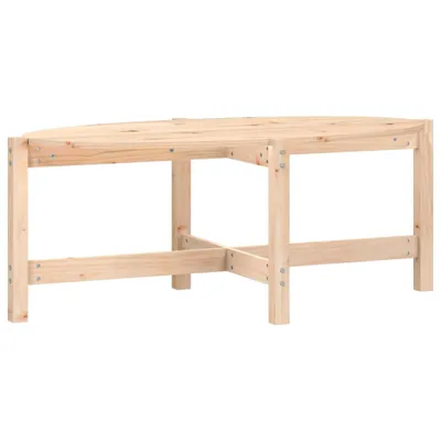 Image de vidaXL Table basse 118x63x45 cm pin massif