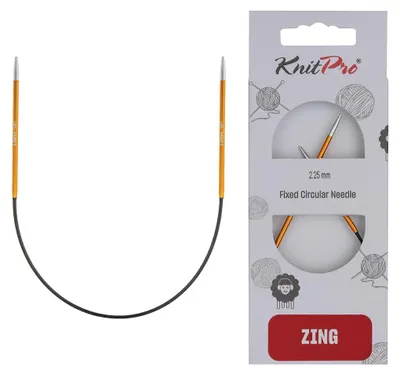 Produktbild von Rundstricknadeln 22,5cm KnitPro Zing | Stricknadeln, Stricken, Zubehör