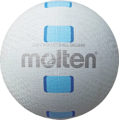 Image de Molten S2Y1550-WC Volleyball Softball blanc bleu 155g