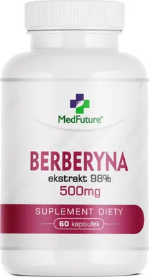 Produktbild von MedFuture Berberin-Extrakt 500mg 60 Kapseln