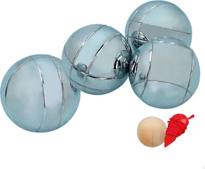 Zdjęcie produktu dla zestaw do gry w petanque z 4 kulami, torba transportowa 17x16x7