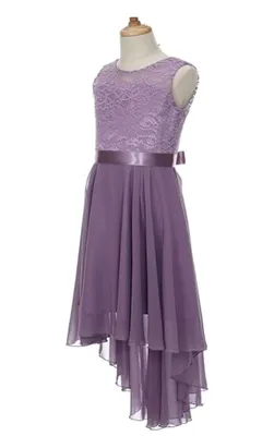 Produktbild von Mädchen Festtagskleid, Größe 140 – Wunderschönes Prinzessinnen- und Blumenmädchenkleid Taufkleid Hochzeits- und Partykleid