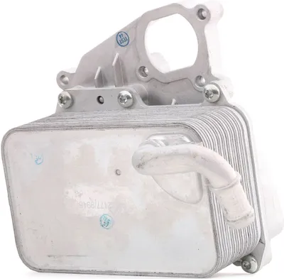Produktbild von RIDEX 469O0044 Ölkühler Motoröl für AUDI A4 Avant (8K5, B8) A6 Avant (4G5, 4GD, C7) Q5 (8RB) A5 Sportback (8TA) A4 Limousine (8K2, B8)