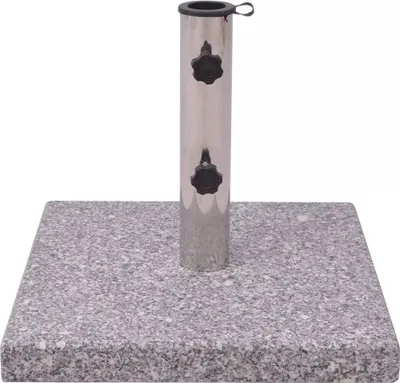 Image de vidaXL Pied de parasol Base carrée 20kg