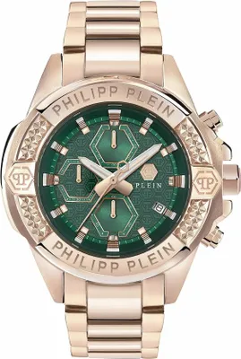 Image de Philipp Plein - PWWFA0625 - Montre Bracelet - Hommes - Quartz - The $kull Chrono
