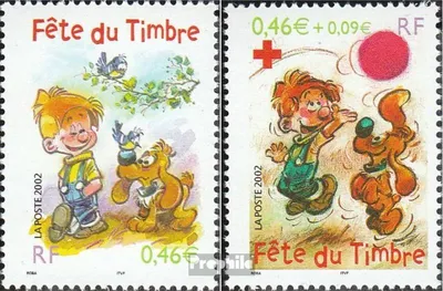 Produktbild von Briefmarken Frankreich 2002 Mi 3604Cx-3605Cx (kompl.Ausg.) postfrisch Comicfiguren