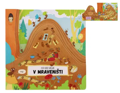 Obrázek produktu pro Knížka Co se děje v mraveništi 23x23cm