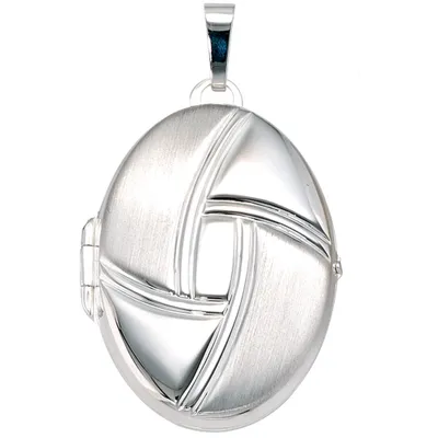 Produktbild von JOBO Medaillon 925 Sterling Silber teilmattiert