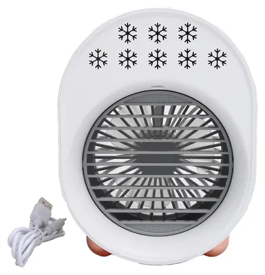 Produktbild von Luftkühler, Luftbefeuchter, Klimaanlagenventilator, verstellbarer kleiner Kühlventilator für Zuhause und Büro