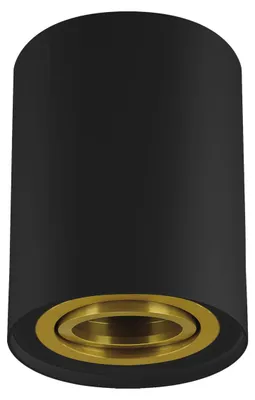 Produktbild von Deckenleuchte 35W GU10 schwarz gold HARY C Ideus 04240