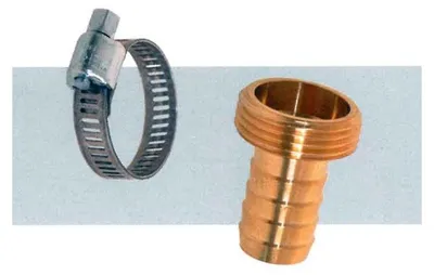 Produktbild von Bewässerungsanschluss 1 Stück Durchmesser 25 mm 26x34 + Messingklemme