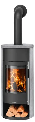Produktbild von Oranier | Kaminofen | Polar Neo Aqua | 10 kW | Schwarz, Speckstein