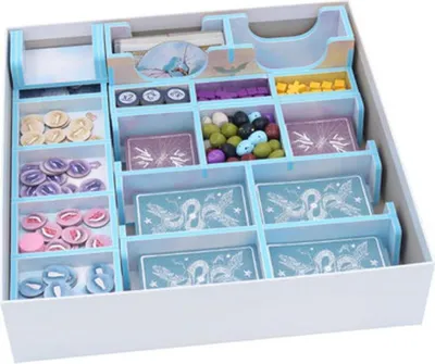 Produktbild von Folded Space Colour Insert für Schwingenschlag (Wyrmspan) - Sortiereinsatz (+)