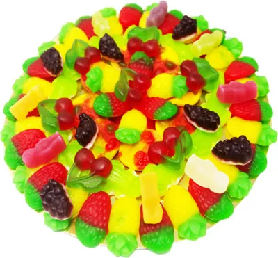 Produktbild Fruchtgummi Pizza Tutti Frutti fruchtig luftdicht verschweißt 500g