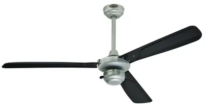 Zdjęcie produktu dla Wentylator sufitowy zewnętrzny Mountain Gale srebrny 132 cm z linką IP44