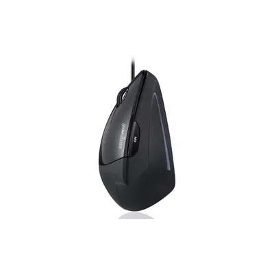 Produktbild von Perixx PERIMICE-513 L, Linkshändig, Vertikale Ausführung, Optisch, USB Typ-A, 1600 DPI, Schwarz