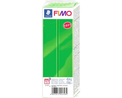 Produktbild von Staedtler FIMO 8021, Modellierton, Grün, 1 Stück(e), 1 Farben, 110 °C, 30 min