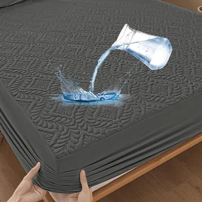 Produktbild von Matratzenschoner 140x200 cm, wasserdicht, Jersey, für Bett