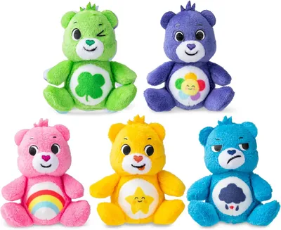 Produktbild von Care Bears Sammelset - Micro Teenies 5er-Pack Plüschbären Spielzeug