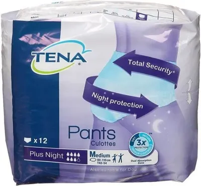 Image de Tena Pans Plus Night M X 12