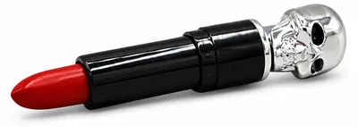 Produktbild von Totenkopf Lippenstift | Farbauswahl Farbe: Rot