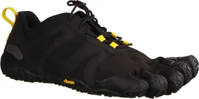 Produktbild von Vibram V-Trail 2.0 19M-7601 Barfußschuhe, Herren, Outdoor Black/Yellow NEU - Barfußschuhe HERREN, Schwarz