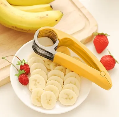 Obrázok produktu pre Kuchynský krájač na ovocie a zeleninu, krájač na banán